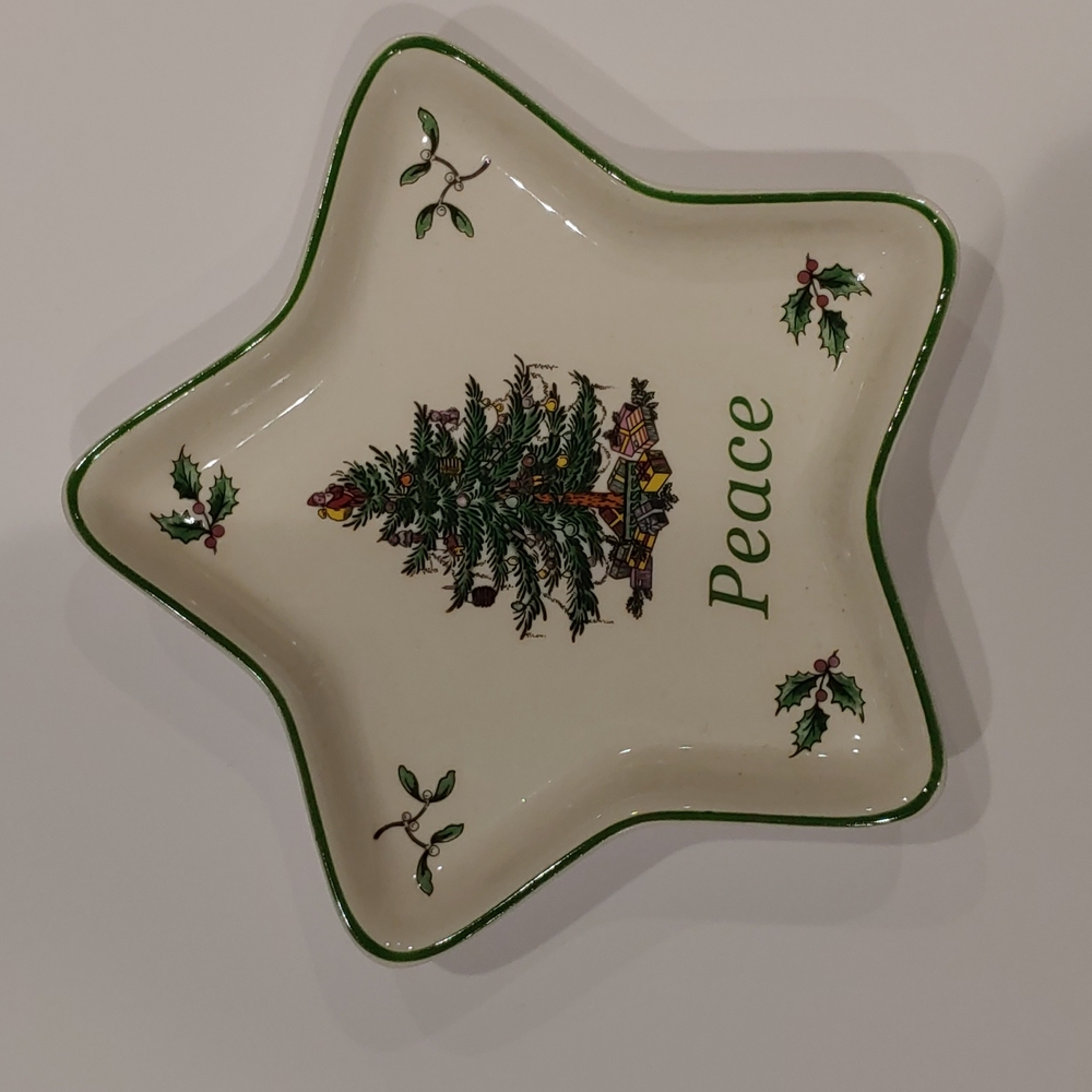 Spode Christmas Candy Dish